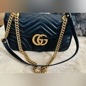 Gucci marmot Double G bag small